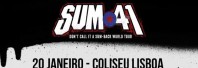 Reportagem Sum 41 em Lisboa Reportagem Sum 41 em Lisboa